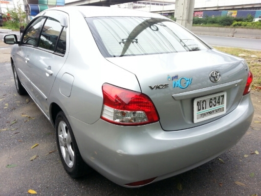 VIOS 1.5E ปี07 รถบ้านมือเดียว แก๊สลงเล่ม