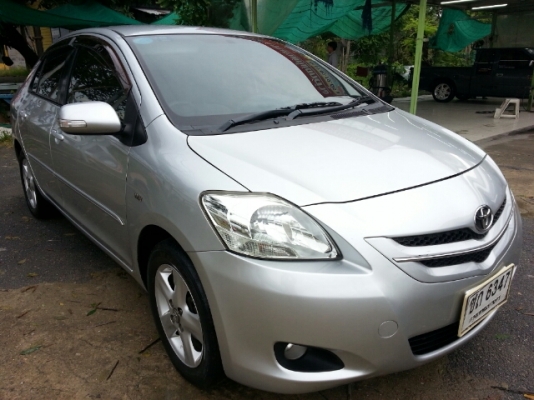 VIOS 1.5E ปี07 รถบ้านมือเดียว แก๊สลงเล่ม