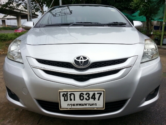 VIOS 1.5E ปี07 รถบ้านมือเดียว แก๊สลงเล่ม