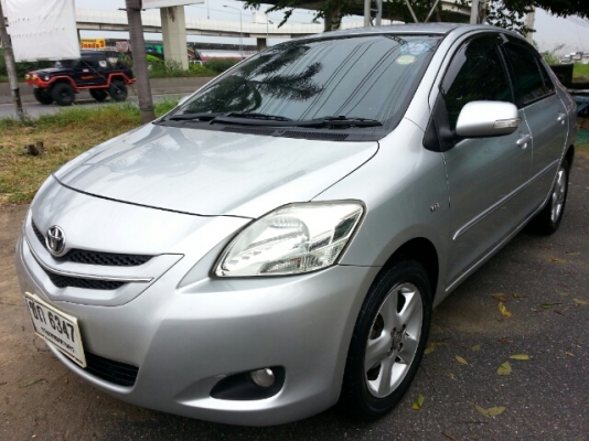 VIOS 1.5E ปี07 รถบ้านมือเดียว แก๊สลงเล่ม