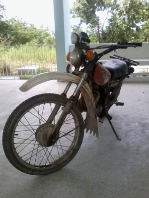 ขายyamaha dt 125 โช๊คคุ่ เล่มทะเบียนพร้อมชุดโอน
