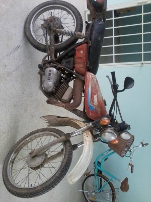 ขายyamaha dt 125 โช๊คคุ่ เล่มทะเบียนพร้อมชุดโอน