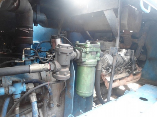 ขายปั้มลม AIRMAN PDS 750 17.5BAR พร้อมใช้งาน รับประกันให้นะครับ เครื่องยนต์ มิตรซูบิชิ