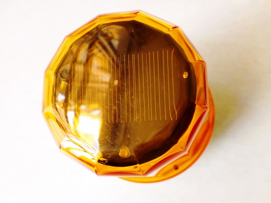 ไฟไซเรน แบบหมุน ทรงกลม (หลอด LED  แบบ Solar Cell  )
