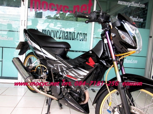 sonic ปี 52 เครื่องเดิมๆ ล้อ DID ยิงทราย แต่งสวยแค่ภายนอก เครื่องเดิมเงียบๆ 29900