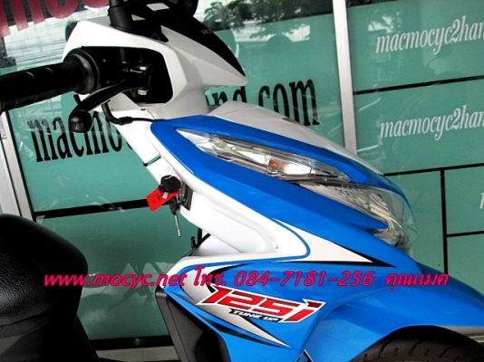 click 125 i  สีน้ำเงิน รถเดือน  ธ.ค.2555 เดิมๆไมล์7 พันโล   32500