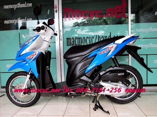 click 125 i  สีน้ำเงิน รถเดือน  ธ.ค.2555 เดิมๆไมล์7 พันโล   32500