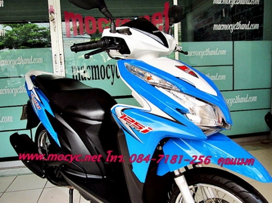 click 125 i  สีน้ำเงิน รถเดือน  ธ.ค.2555 เดิมๆไมล์7 พันโล   32500