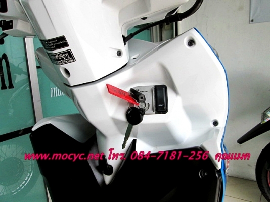 click 125 i  สีน้ำเงิน รถเดือน  ธ.ค.2555 เดิมๆไมล์7 พันโล   32500