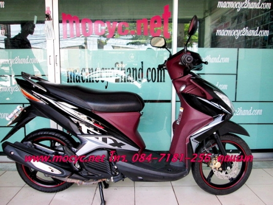 .ขาย mio125 ลาย GTX (ล้อแมกซ์) สีเทาดำ   26500