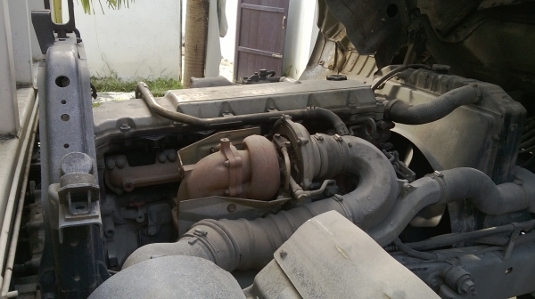 HINO FF1J PLA เสมอทอง เครื่องยูโรทู JO8C TS เทอร์โบอินเตอร์220HP รถห้างแท้ยาว7.5เมตร ตู้ปีกนกสามมิตรแท้