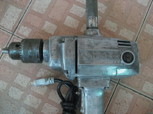 ขายด่วนสว่านรอบช้า HITACHI PU-PM3 5หุน