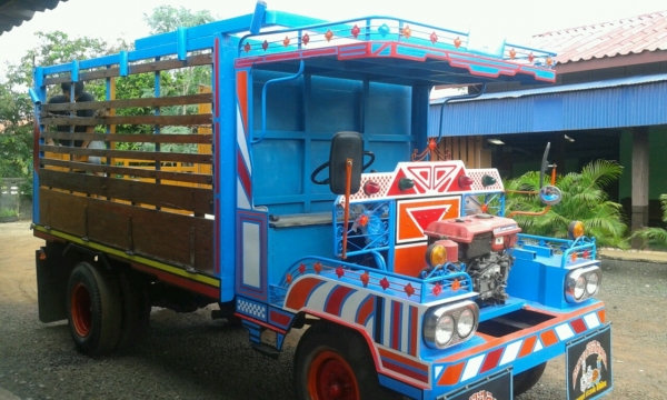 ขายอีแต๋น 6 ล้อ ET 11 แรง สโลว์กลาง ช่วงล่างหน้าหลังใหญ่ แชสซีหน้า 5