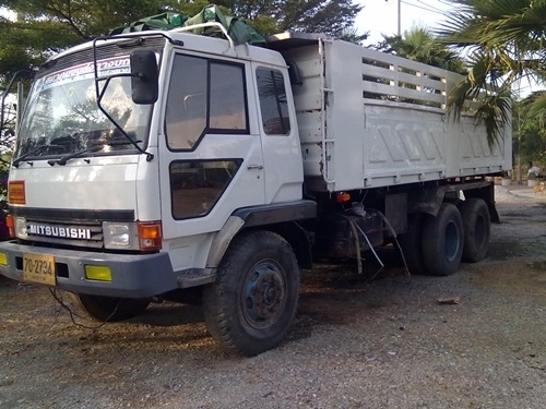 ขายสิบล้อFUSO TURBO TF-61XX ปี46 ดั้มสามมิตร พร้อมชุดลากพ่วง