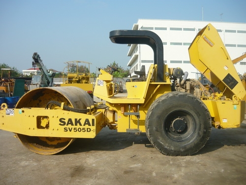 รถบดสั่นสะเทือน 10 ตัน Sakai SV505D สภาพใหม่กิ๊บ เพียง 300 ชม. รถเก่านำเข้าจากอเมริกา เพิ่งเหยียบถึงไทย เอกสารครบพร้อมจัดไฟแนนท์