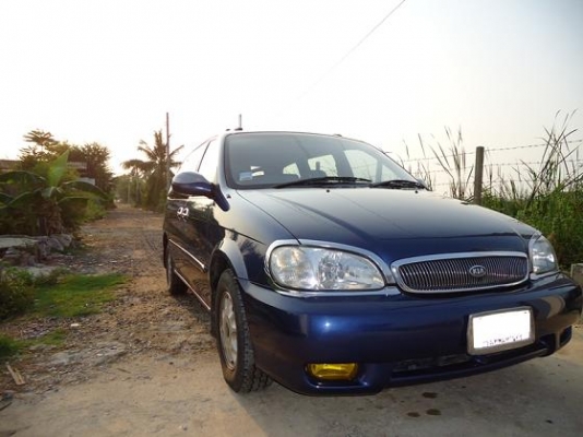 ขาย KIA CARNIVAL ปี 2001 เกียร์ AT ช่วงล่างดี แอร์เย็น ติดแก๊สถัง 96 ลิตร