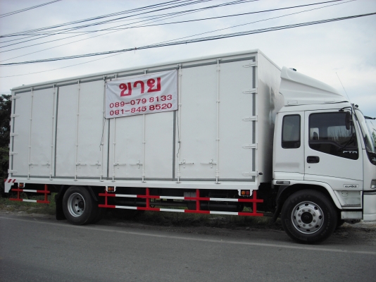 รถบรรทุกตู้ IZUSU FTR33P2B 10 บาน 7.20 เมตร