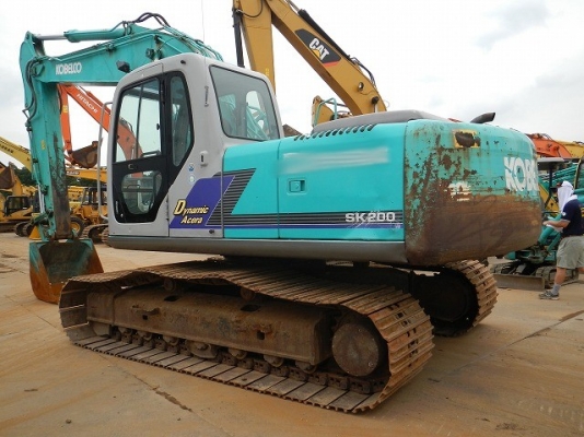 ขายรถขุด KOBELCO SK200-6 sn:YY04-034311Yr.2003,Hr.6520,เก๋งสวย บอร์ดี้แจ่ม มีไลน์หัวเจาะ แทร็กเหล้กกว้างมาก สภาพดีมากๆครับ เต็มทุกอย่าง ราคาไม่สูงครับโทรมานะ 085-9049669
