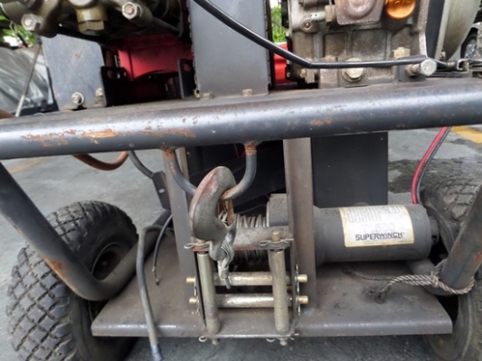 เครื่องพ่นยาแรงดันสูง YANMA 4.7 แรงดีเซลพร้อมวินซ์