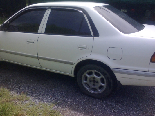 โตโยต้า 97 ติดแก็สlpg  GXI1.5  TOP เครื่องเดิมเดิม  ออกป้ายแดงมา