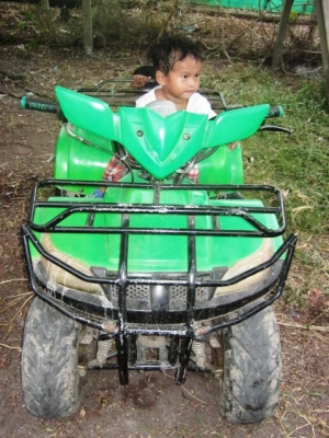 ATV 110cc เครื่องดี แรง ไฟติดทุกดวง มีเกียร์ถอยหลัง