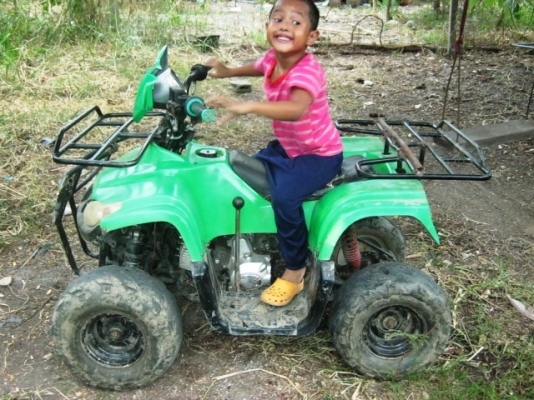 ATV 110cc เครื่องดี แรง ไฟติดทุกดวง มีเกียร์ถอยหลัง