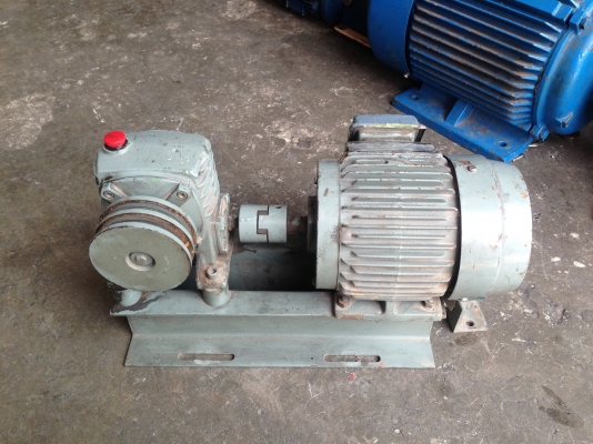 ขายมอเตอร์ Toshiba 1 HP. + พร้อมหัวเกียร์ทดรอบ Bellpony 1:20 มีแท่นมาพร้อม ครบชุดพร้อมใช้งาน รับประกันคุณภาพ