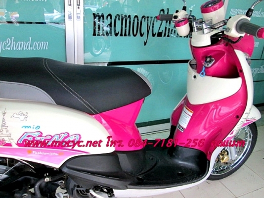 Fino   สี ชมพูขาว ไมล์ 1702 โล รถเดือน ธ.ค. 55 ใช้งานน้อยสภาพใหม่ๆ   25500