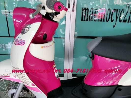 Fino   สี ชมพูขาว ไมล์ 1702 โล รถเดือน ธ.ค. 55 ใช้งานน้อยสภาพใหม่ๆ   25500