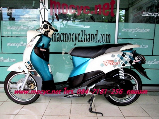 Fino   สี ชมพูขาว ไมล์ 1702 โล รถเดือน ธ.ค. 55 ใช้งานน้อยสภาพใหม่ๆ   25500