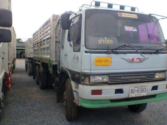 HINO  3 M  240 แรง  พ่วงแม่ลูกดัมพ์. 18 ล้อ ราคาท่ี 1690000 ด่วน
