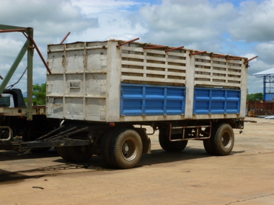 แสงฟ้าเต้นรถ///ขายรถพ่วงมิตรซูเครื่อง EP100เทอร์โบ-320แรง