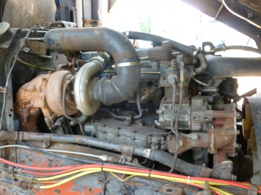 แสงฟ้าเต้นรถ///ขายรถพ่วงมิตรซูเครื่อง EP100เทอร์โบ-320แรง