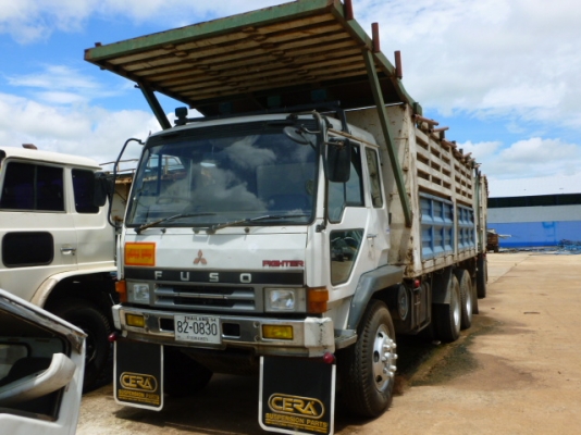 แสงฟ้าเต้นรถ///ขายรถพ่วงมิตรซูเครื่อง EP100เทอร์โบ-320แรง