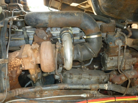 แสงฟ้าเต้นรถ///ขายรถพ่วงมิตรซูเครื่อง EP100เทอร์โบ-320แรง