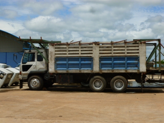 แสงฟ้าเต้นรถ///ขายรถพ่วงมิตรซูเครื่อง EP100เทอร์โบ-320แรง