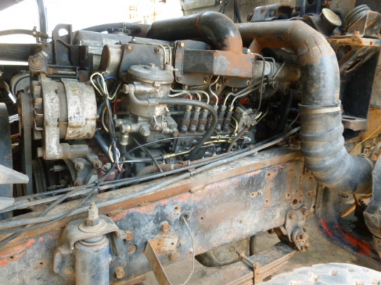 แสงฟ้าเต้นรถ///ขายรถพ่วงมิตรซูเครื่อง EP100เทอร์โบ-320แรง