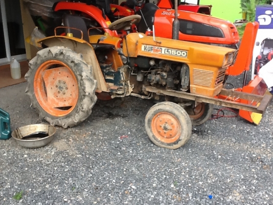 ขาย kubota L1500 พร้อมผาน 3
