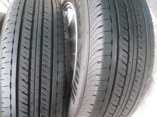 ขายล้อแม็ก All new Isuzu d-max ป้ายแดง 16"x6.5" et41 6รู139 + ยาง ปี1813 สนใจติดต่อเล็กคลองสามครับ (081-3747940)