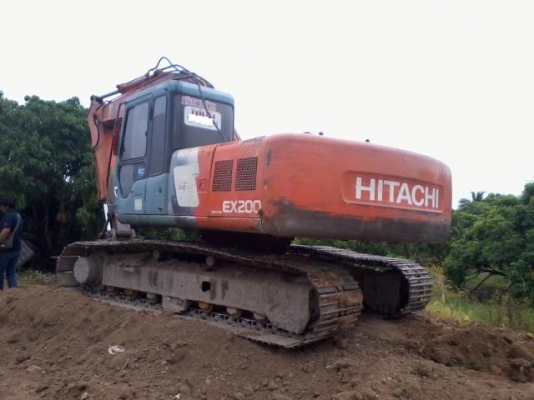 รถแบคโฮ HITACHI EX200-3 SUPER รถสวย ทำงานดี ประหยัดน้ำมัน.