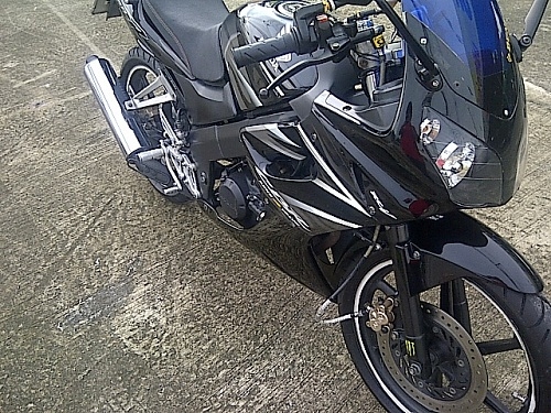 CBR150คาบูโฉมสุดท้ายไมล์เหลือง