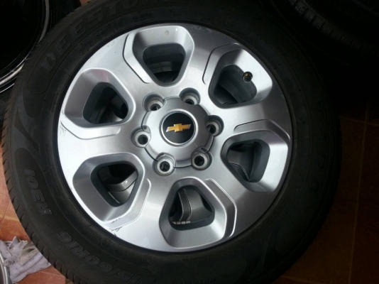 แม็กเชฟไม่ปัดเงา  ขอบ 16  6รู139 พร้อมยาง 215 60 16