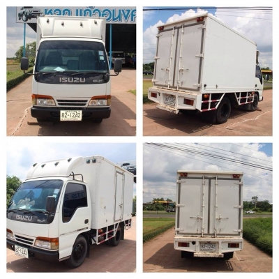 แก้วอนงค์กลการ คุณ ป้อม  Isuzu NKR 135 ช่วงสั้น ยาง 750 ตู้แห้ง