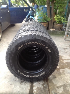 ขายยางBF ALL245-75-16 ดอกหนาเป็นก้อน ยกชุด5เส้น ถูกๆ