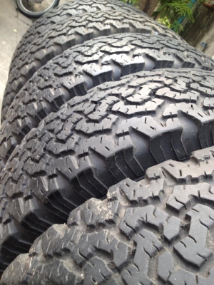 ขายยางBF ALL245-75-16 ดอกหนาเป็นก้อน ยกชุด5เส้น ถูกๆ