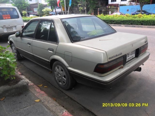 ขายNissa Bluebird U12เครื่อง1.8เกียร์ธรรมดาพวงมาลัยเพาเวอร์ติดแก็สLPGขายพร้อททะเบียนสวย ขายNissa Bluebird U12เครื่อง1.8เกียร์ธรรมดาพวงมาลัยเพาเวอร์ติดแก็สLPGขายพร้อททะเบียนสวย