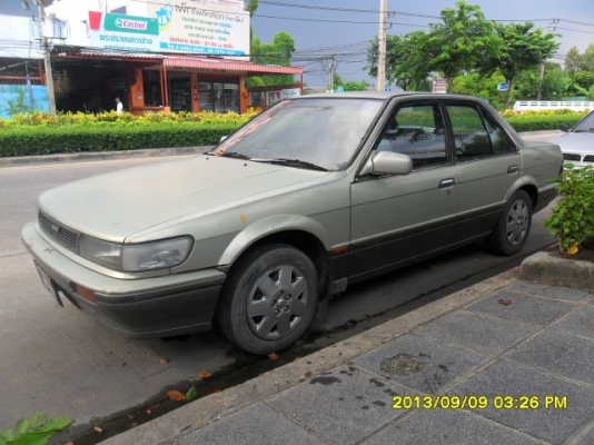 ขายNissa Bluebird U12เครื่อง1.8เกียร์ธรรมดาพวงมาลัยเพาเวอร์ติดแก็สLPGขายพร้อททะเบียนสวย ขายNissa Bluebird U12เครื่อง1.8เกียร์ธรรมดาพวงมาลัยเพาเวอร์ติดแก็สLPGขายพร้อททะเบียนสวย