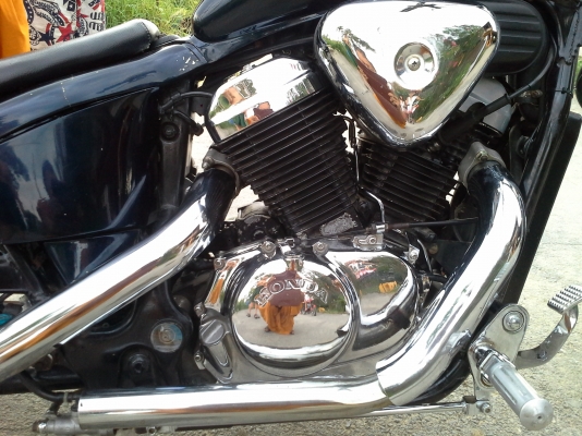 Honda Steed 400cc.แต่งล้อโต ราคาถูก ขี่มันมาก อินวอยร์แท้