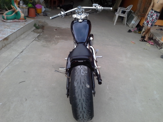 Honda Steed 400cc.แต่งล้อโต ราคาถูก ขี่มันมาก อินวอยร์แท้