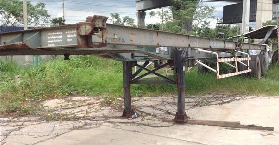 ขายหางพื้นเรียบ 2 เพลา ตามสภาพ 135000 ราคาสุดท้าย